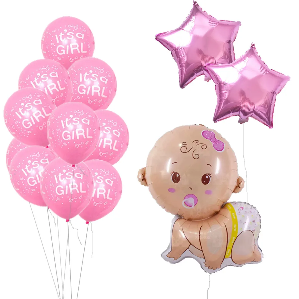its a girl helium balloon