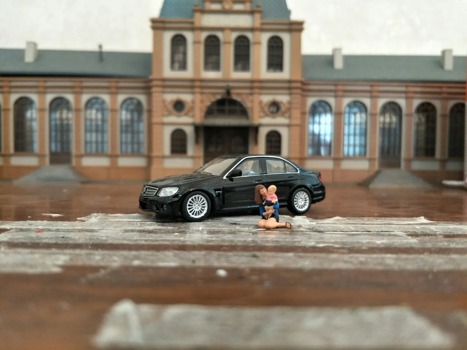 1/64 соотношение персонаж из смолы модель песок настольная игрушка детский подарок на день рождения - Цвет: Светло-зеленый