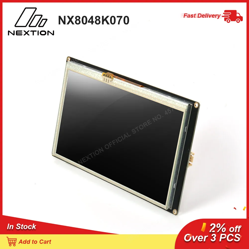 Nextion Enhanced NX8048K070 7 0 ''HMI сенсорный дисплей USART TFT LCD модуль резистивный TTL/5V