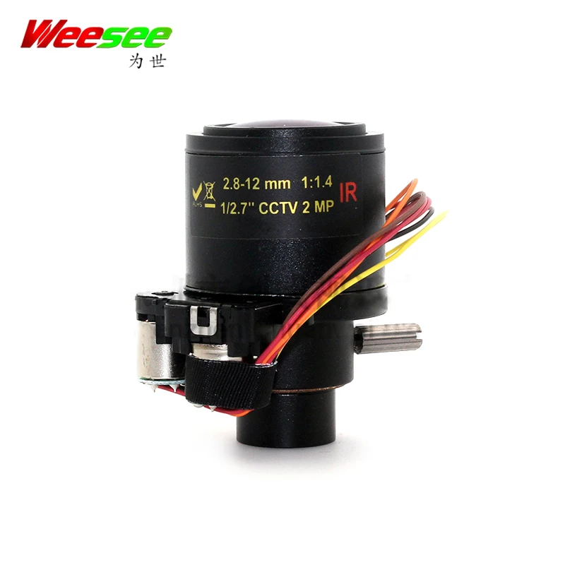 WS 2MP 2,8 мм-12 мм объектив 1:1. 4 IR 1/2. " CCTV 2MP IR Mega Pixel Автоматический зум cctv объектив M12 для камеры видеонаблюдения
