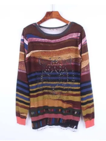 10 Nova Espanhol ° estilo эластичные с длинными рукавами, одноцветные camisola gola em s m - Цвет: 10