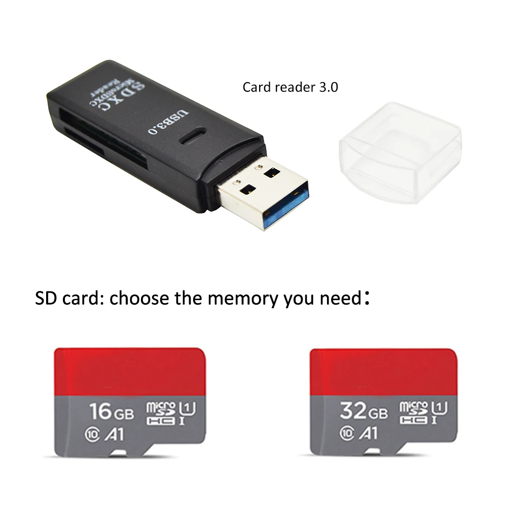  Raspberry Pi 4 B 2GB/4GB kit 3 kinds of case + EU power adapter + switch line + 16GB / 32GB TF card