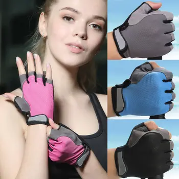 

Outdoor Cycling Bicycle MTB Bike Gloves 2020 New Sports Racing Riding Half Finger Gloves
