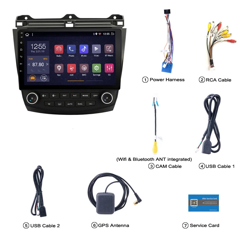 Perfect 2G RAM 32G ROM 10.1inch Android 8.1 Car GPS Navigation For Honda accord 7 2003-2007 With Stereo Audio Radio Video 4 Perfect 2G RAM 32G ROM 10.1inch Android 8.1 Car GPS Navigation For Honda accord 7 2003-2007 With Stereo Audio Radio Video 4