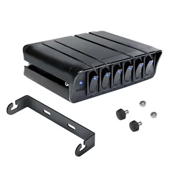 

12V Switch panel box Rocker Strobe Light Toggle Controller High quality