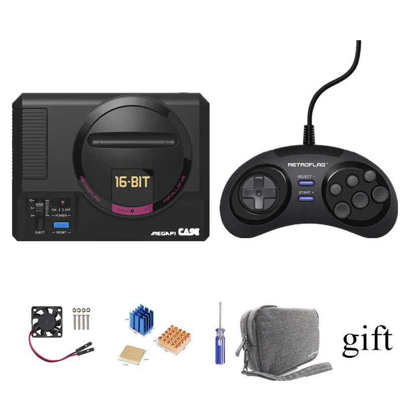 Gamepad and Case Retroflag MEGAPI чехол или контроллер для Raspberry Pi 3 B+(B Plus) 2Pi 3 B Plus(3B+)/3B/2B, Windows, Swicth - Цвет: Gamepad and Case
