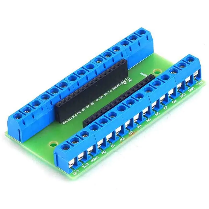 Top Nano V3 Adapter Board Green Board