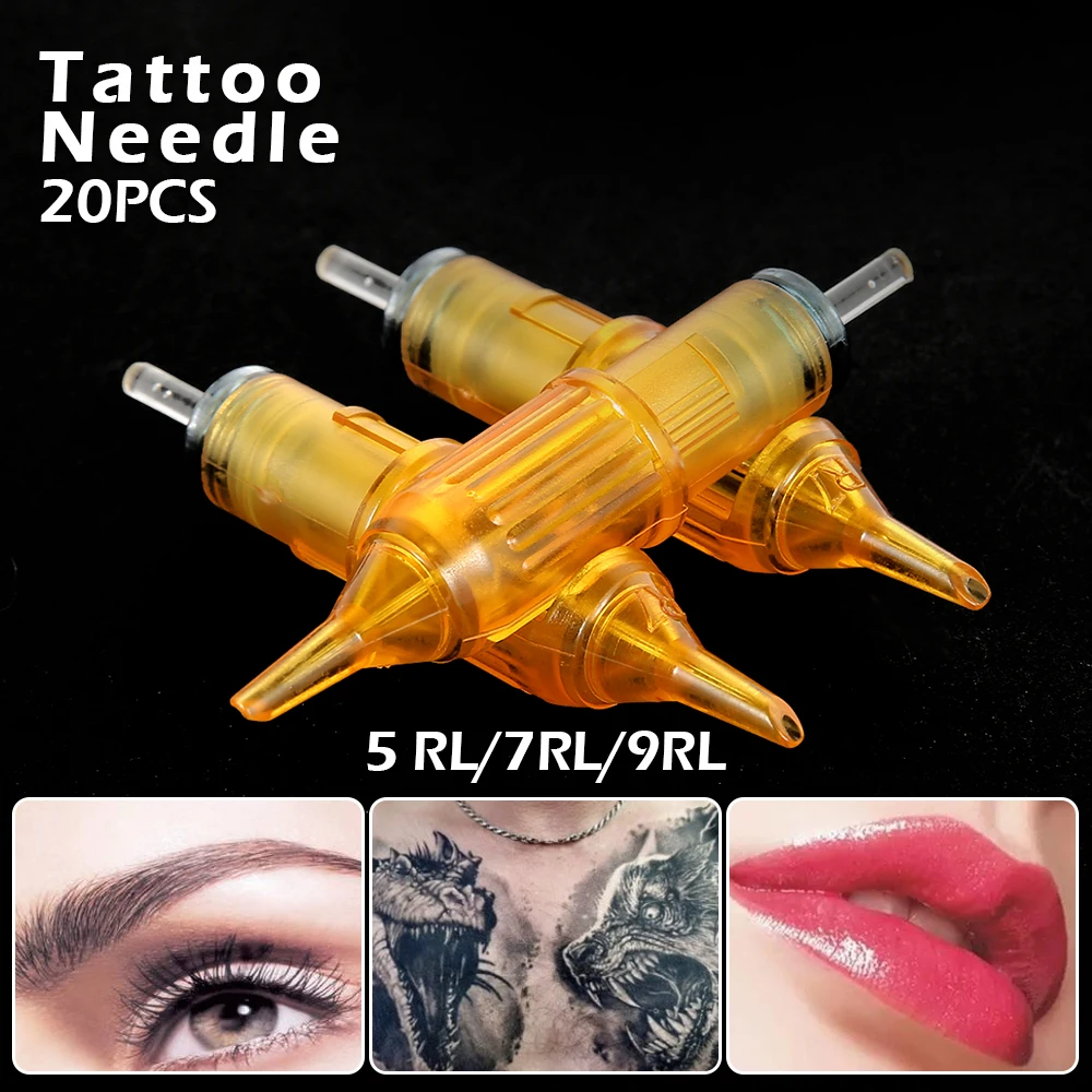 Прямая поставка 20 шт. инструмент для игл картриджей 5RL/7RL/9RL микроблейдинга