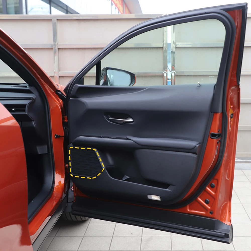 Для Lexus UX Автомобильный Дверной громкоговоритель звук хромированная Накладка для динамика накладка рамка наклейка украшение интерьера аксессуары