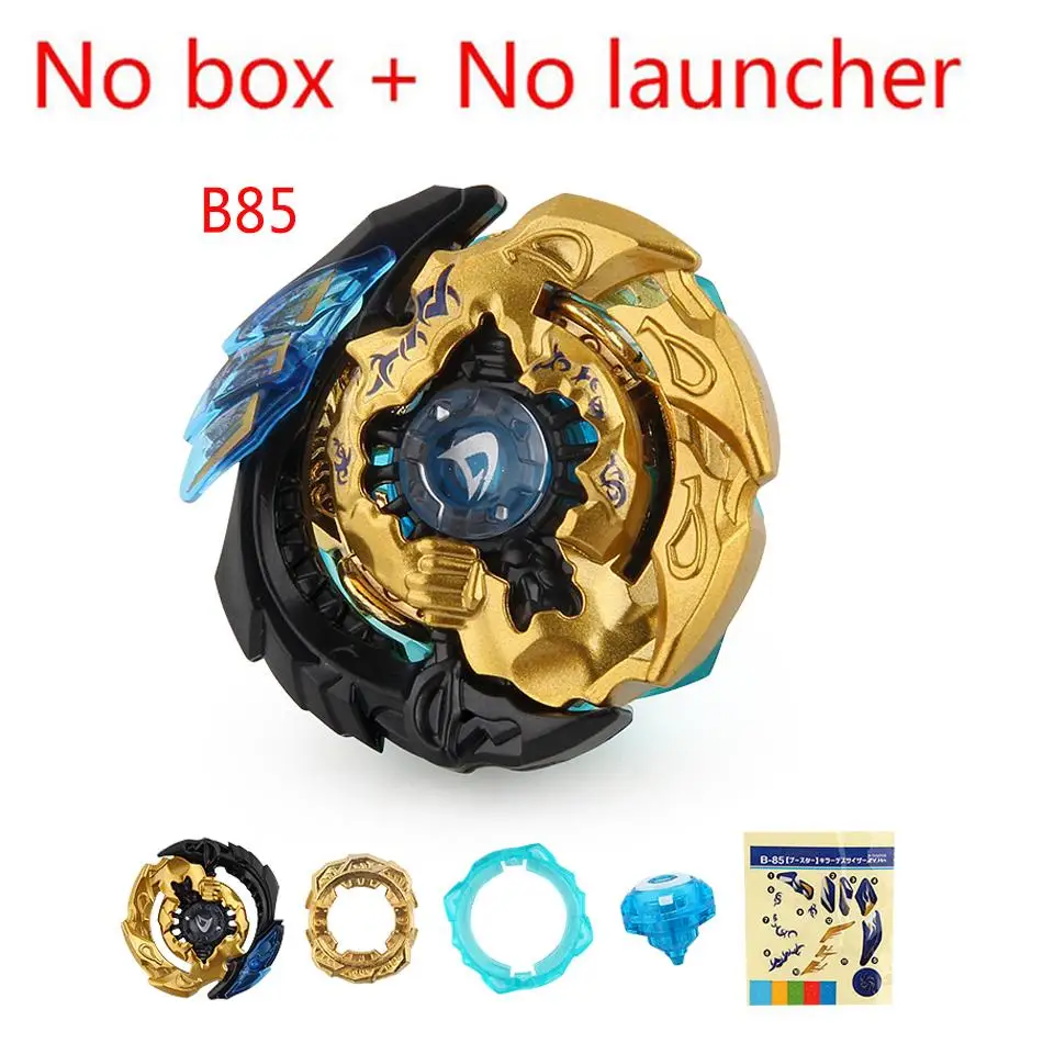 Золотая версия все модели Beyblade Burst игрушки Арена без пускового устройства и коробки лезвие металла Fusion Бог волчок Bey Blades игрушка - Цвет: B85