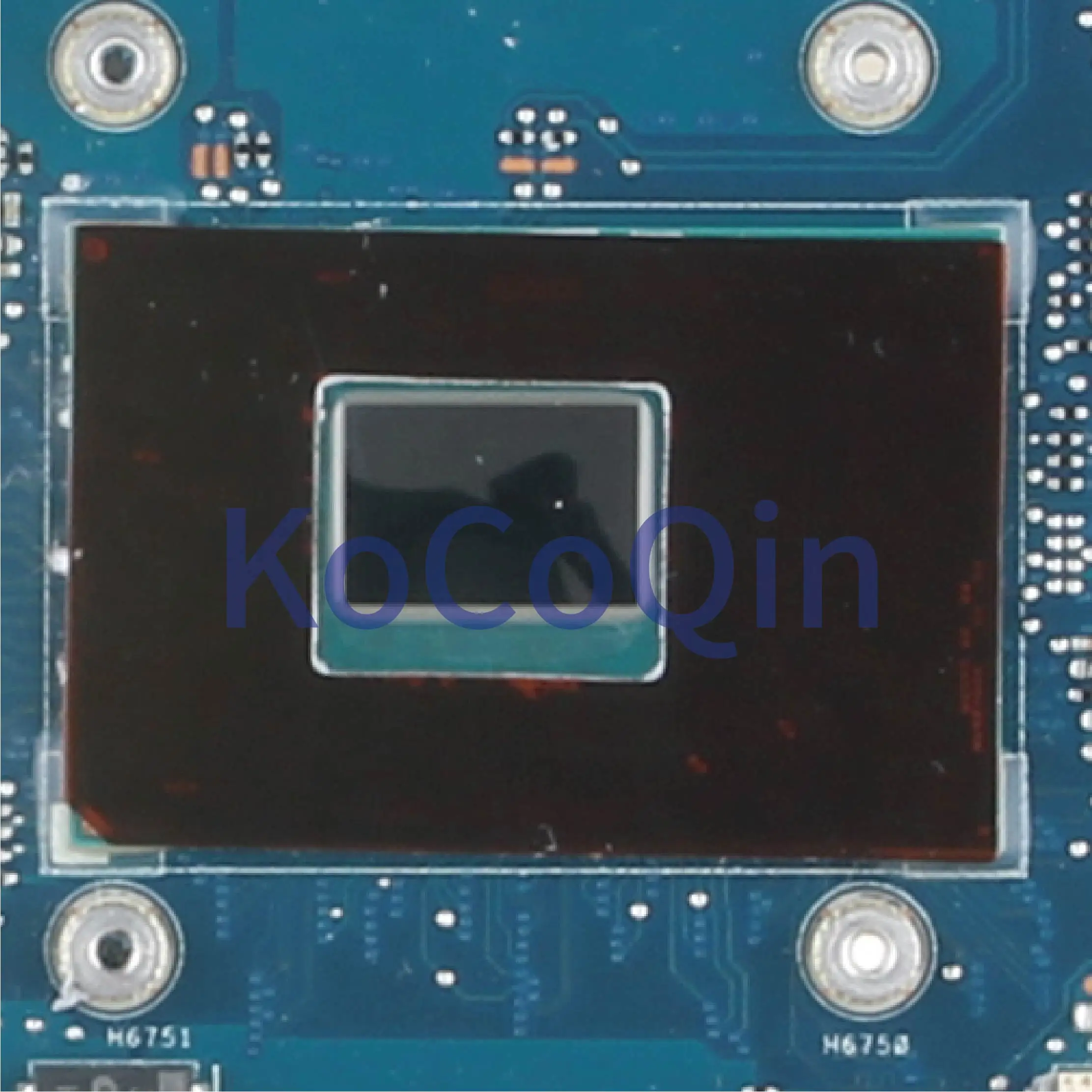  KoCoQin Laptop motherboard For ASUS GL502VS SR2FQ GTX1070 Mainboard REV:2.0 I7-6700HQ N17E-G2-A1 te