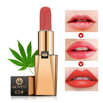 

Sexy Color Beauty Red Hemp Lipstick Matte Velvet Lip Stick Waterproof Makeup Pigment Brown Matte Lipstick Pencils MKXJ New