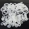 White Food Grade Silicon Rubber O-Ring Seals Washer Cross Section 4mm OD 15-155mm ► Photo 2/4