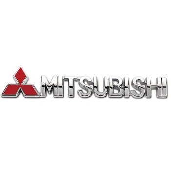 

1Pcs 3D Metal Letter Logo Car Stickers Body Rear Trunk Emblem Badge For Mitsubishi Pajero Outlander Lancer ex Jinxuan ASX Lancer