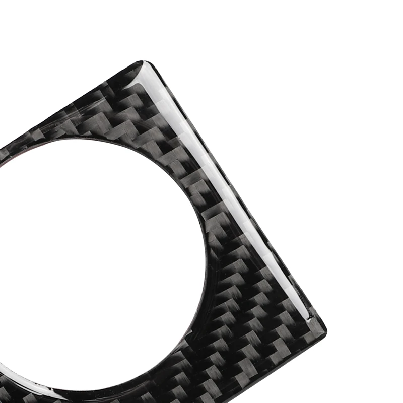 

Rotary Button Panel Black Carbon Fiber Sticker for Lexus NX200 200T 300H 2015-2019