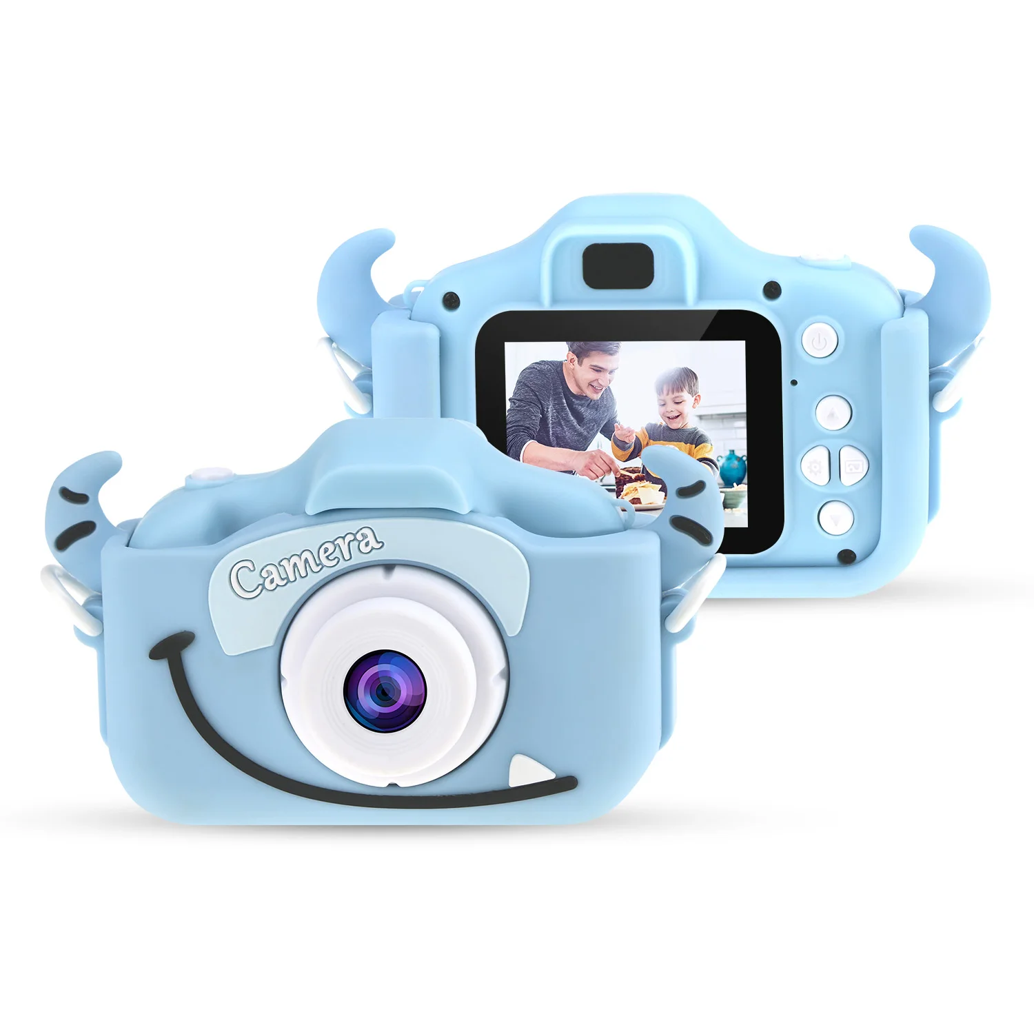 12MP 1080P HD Детская цифровая камера мини видеокамера 2,0 дюймов ips цветной экран с одной фронтальной камерой режим игр