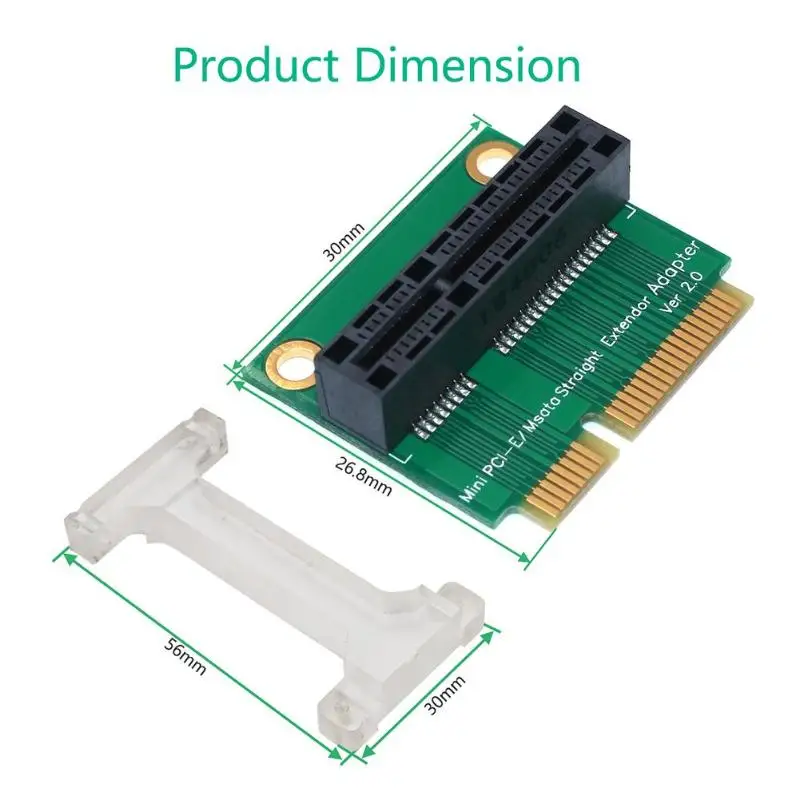 Mini PCI-E к Mini PCI Express Соединительный адаптер mSATA к SSD mSATA Riser Card для 3g 4G WWAN LTE gps модуль карточка mSATA