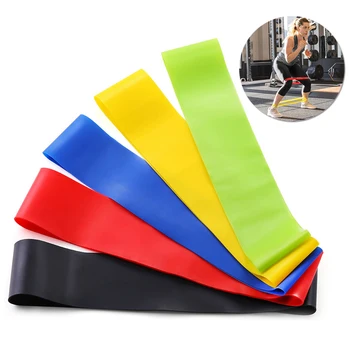 

Resistance Band Rubber Resistance Band Set Workout Bands Yoga Stretch Belt Multifunctional TPE Fitness Band Rubber Booty Band