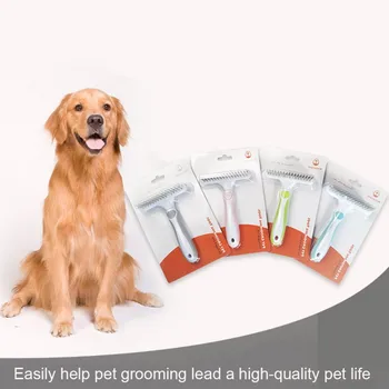 

Beauty Comb For Large Dogs Golden Retriever Husky Comb Rake Comb Grooming Brush German Shepherd Pet Deshedding Tool