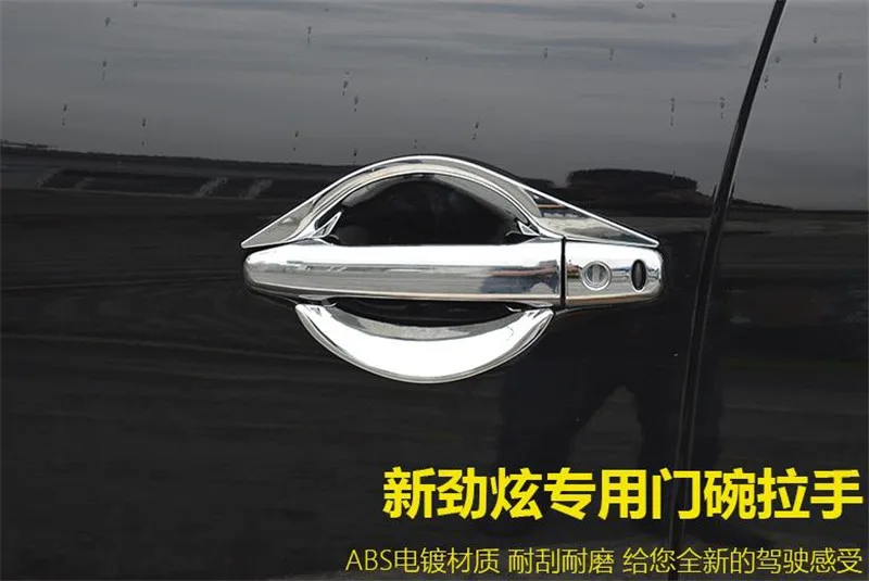 

FOR MITSUBISHI ASX 2010-2018 ABS Chrome Door Handle Bowl Door handle Protective covering Cover Trim Car Styling