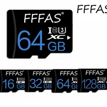 Карта памяти Micro SD, реальная емкость, 128 ГБ, 64 ГБ, 32 ГБ, 16 ГБ, 8 ГБ, microsd, SDXC/SDHC, класс 10, Мини, TF карты, флеш-накопитель, карта Micro sd