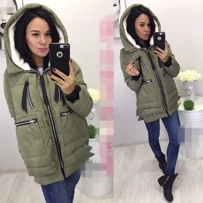 Осеннее Новое Стильное модное толстое пальто в стиле милитари AliExpress EBay