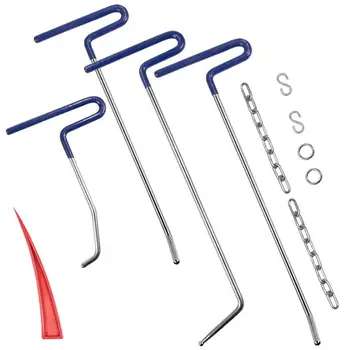 

Dent Removal Rods Set Paintless Dent Repair Tools for Car Dent Remover Puller Hail Damage Repair 11pcs Kit