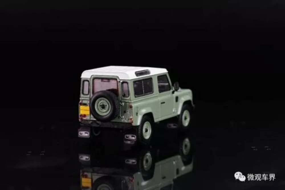Модель автомобиля почти реальный Land Rover Defender 90 Heritage Edition 2015 1:43 (зеленый)|Игровые