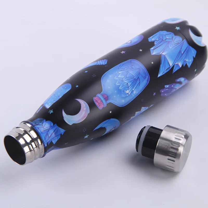 Логотип на заказ бутылки для воды из нержавеющей стали термос без бисфенола А с