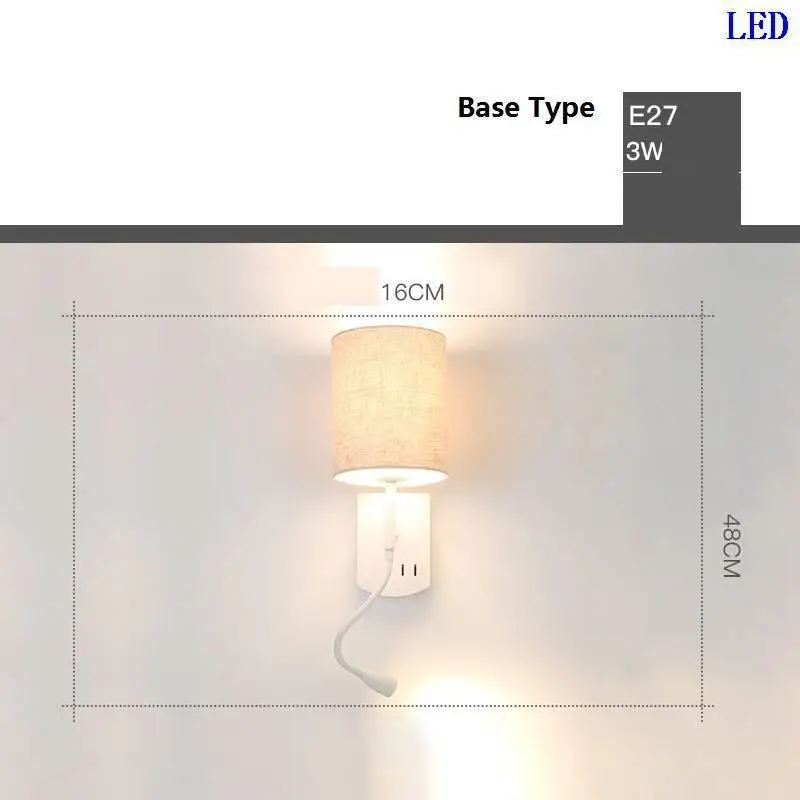 De Parede Vanity Badkamer Verlichting Arandela Wandlampe спальня Wandlamp свет для дома аппликация Murale светильник Настенный светильник