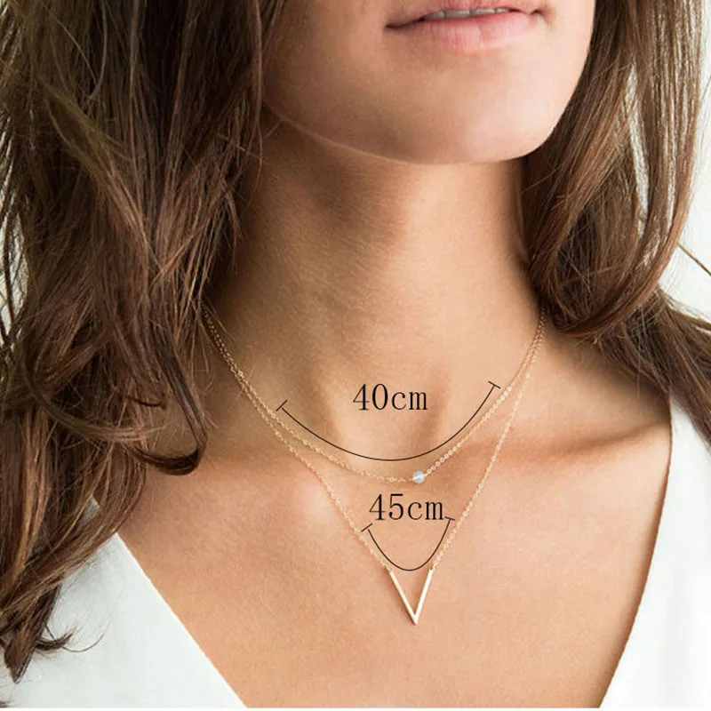45cm Chain On Neck Outlet 51 Off Www Ingeniovirtual Com