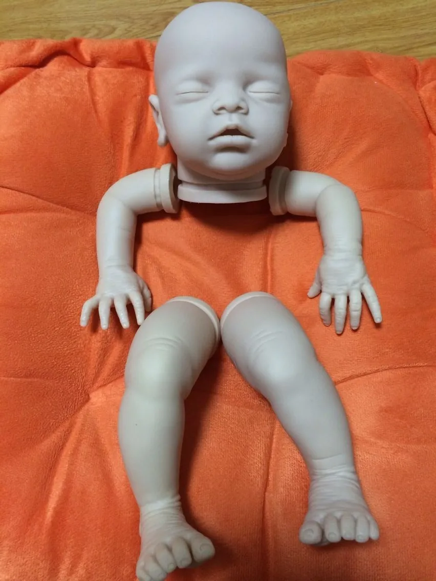 Редкая Ограниченная серия Chloe от Debbie De authentic original reborn doll kit, коллекционные вещи - Цвет: black doll kit