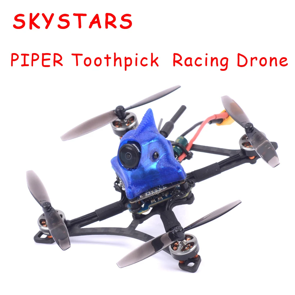 SKYSTARS PIPER зубочистка Фристайл 3-4S 1103 8000 кв бесщеточный двигатель Caddx EOS2 камера 15A ESC для RC DIY FPV гоночный Дрон