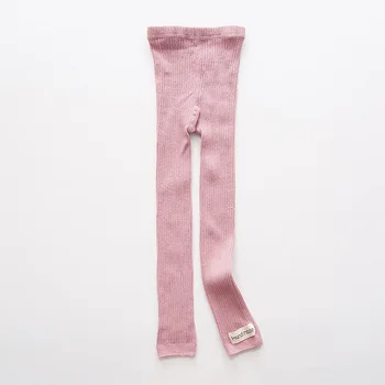 

PUDCOCO Children Leggings Made By Pure Cotton Warm And Comfortable Autumn Winter Soft Girl Trousers Leggings For Girls Age 3-8T