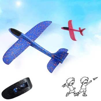 

DIY Hand Throw Flying Glider Planes Toys For Children Foam Aeroplane Model Party Bag Fillers Flying Glider Plane Toys Game