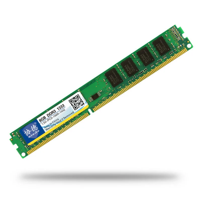 Оперативная память xiede DDR3 1333 МГц 8 ГБ 4 Гб 2 для настольных ПК 1 5 В совместима с DDR 3 1066