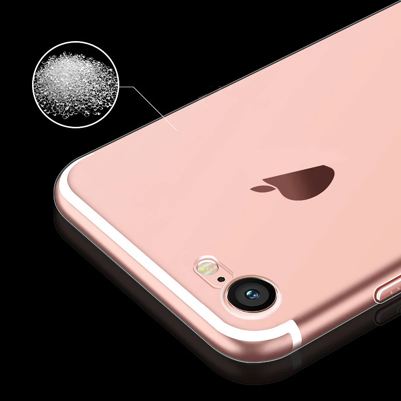 Прозрачный Ультратонкий силиконовый чехол для телефона из ТПУ iPhone 12 X XS XR Max 11 Pro 8 7