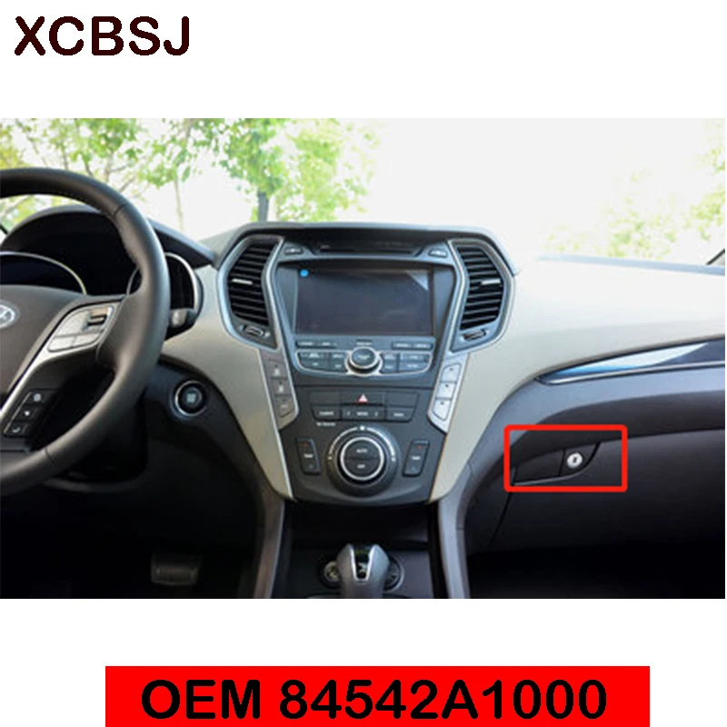 Перчаточный ящик ручка в сборе с правой стороны приборной панели для hyundai Santa Fe DM 2013- OEM 84542A100 845422W0