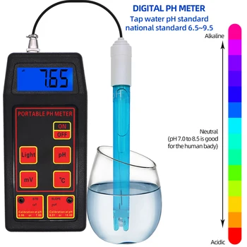 

3 in 1 Digital PH ORP Temp Meter Multi-function Water Quality Monitor Multiparameter tester with PH ORP TEMP Electrode 40% off