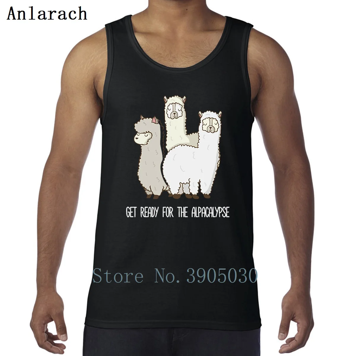 Готовьтесь к Alpacalypse, жилет против морщин,, майки, креативные майки для мужчин, с круглым вырезом, фотографии, стиль, Бодибилдинг