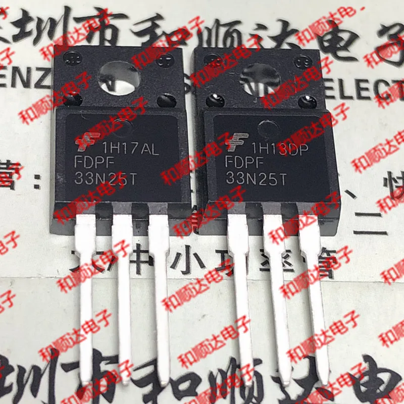10 шт./лот FDPF33N25T TO-220F 250V 33A