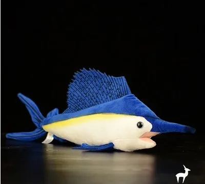 Saifish 40cm 38 см Hammerhead плюшевая игрушка «Акула» чучело океанское животное плюшевые мягкие игрушки для детей подарок на день рождения - Цвет: Saifish 40cm