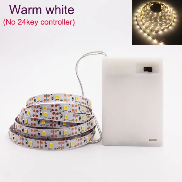 3A Warm White Color USB Светодиодная лента DC 5 В гибкий светильник 60 Светодиодный s SMD 2835 50 см 1 м 2 м 3 м 4 м 5 м Мини 3Key настольный декор лента ТВ фоновый светильник ing - Испускаемый цвет: 3A Warm White Color