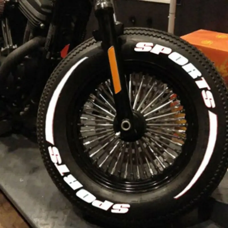 Универсальный 3D логотип автомобильных шин наклейка для колес мотоцикл стиль персонализированные забавное Спортивное украшение - Цвет: 6