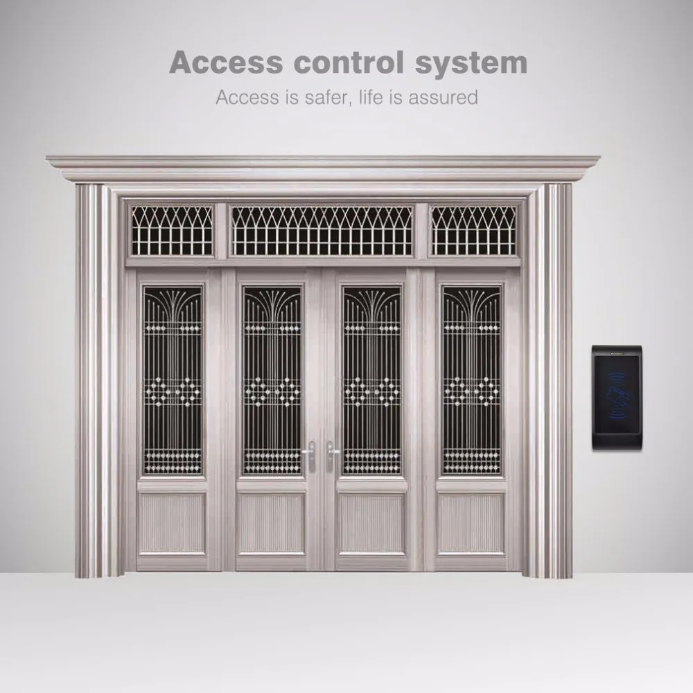 LESHP ID Card Reader 125 кГц ID Card управление доступом клавиатура комплект системы контроля доступа комплект для домашнего офиса Заводская безопасность