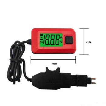 

High Accuracy 0.01A ~ 19.99A Automotive Fuse Galvanometer Leakage Tester Car Circuit Fault Finding Vehicle Fuse Diagnostic Tool