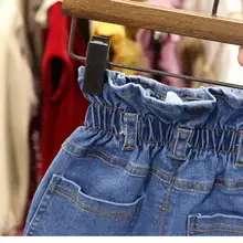 Модифицированная версия осенне-зимней утягивающей одежды для детей [модные стильные джинсы-бутоны