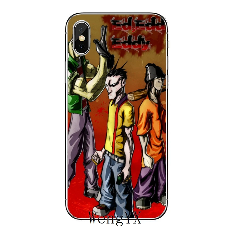 Для iPhone 11 pro XR X XS Max 8 7 6s plus SE 5s 5c iPod Touch 5 6 прозрачный чехол ed edd n eddy