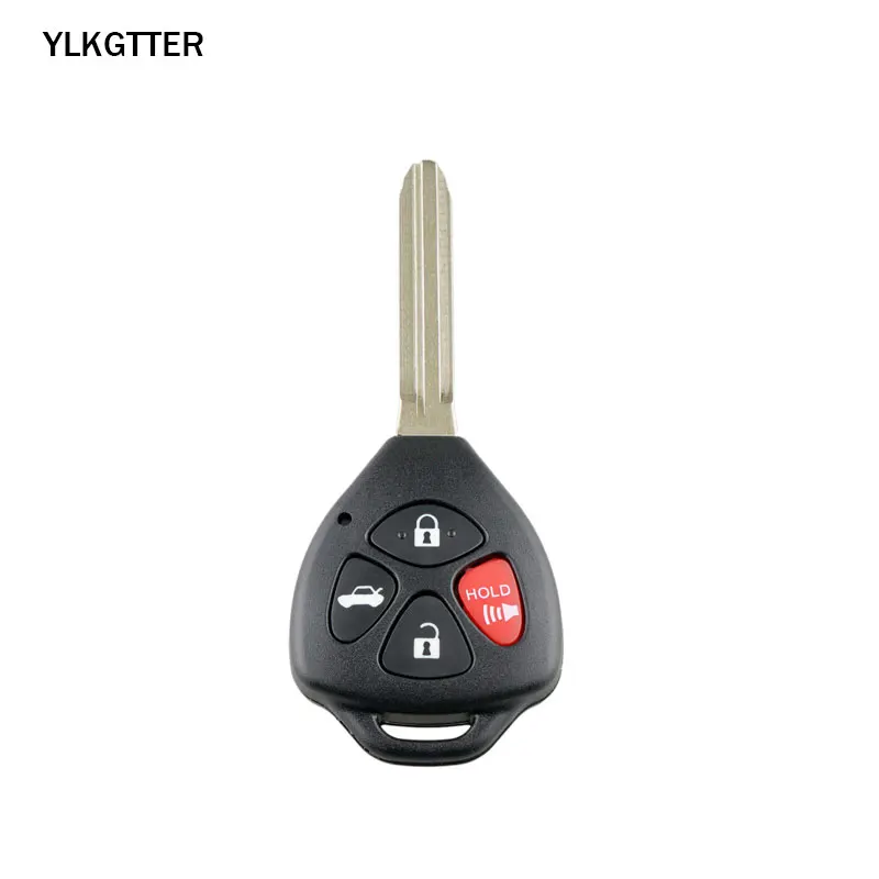 YLKGTTER 315 МГц Ключ дистанционного управления для Toyota Camry ключ для Toyota Camry, Avalon, Corolla Matrix RAV4 Venza Yaris FCCID: GQ4-29T 67/G чип умный Автомобильный ключ - Цвет: Черный