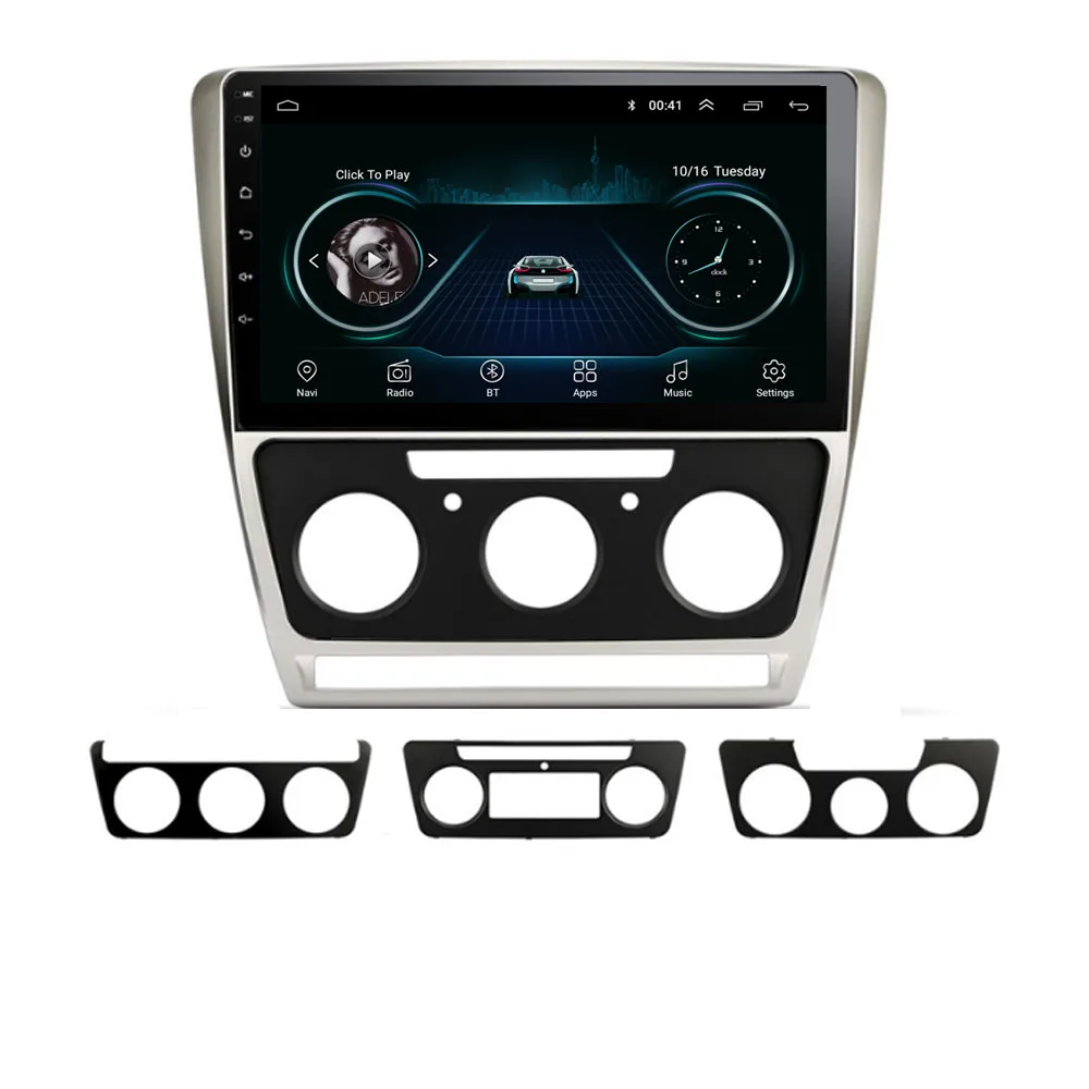 4 аппарат не привязан к оператору сотовой связи Android 8,1 для SKODA Octavia 2007 2008 2009 2010 2011 2012 2013 мультимедиа обоих концах для подключения внешних устройств к автомобильной навигации dvd-плеер gps радио